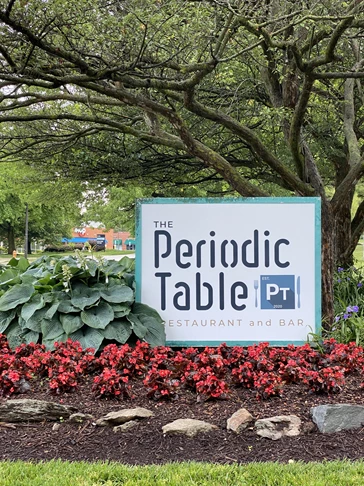 Periodic Table Monument Sign